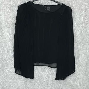 Fire Los Angeles | Black flowy blouse